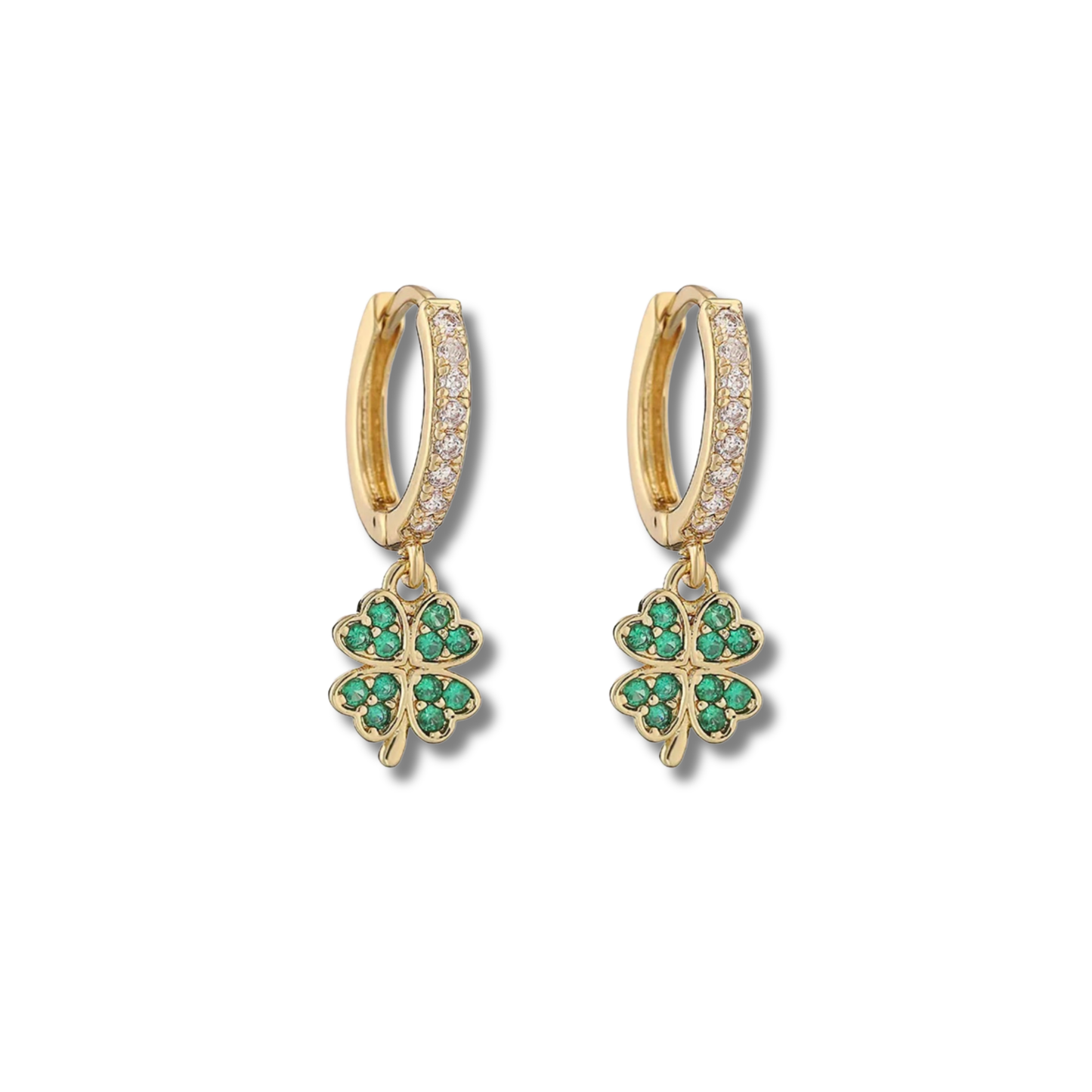 Lucky Huggie Earrings