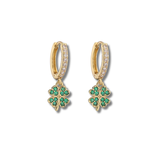 Lucky Huggie Earrings