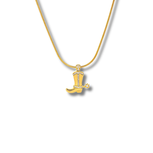 Boot Necklace